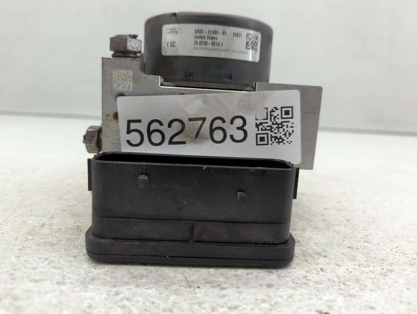 2015-2020 Ford Mustang ABS Pump Control Module Replacement P/N:GR3C-2C405-BC Fits Fits 2015 2016 2017 2018 2019 2020 OEM Use