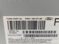 2015-2016 Ford Mustang Radio AM FM Cd Player Receiver Replacement P/N:FR3T-19C107-SE Fits Fits 2015 2016 OEM Used Auto Parts