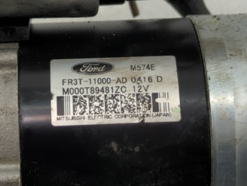 2015-2017 Ford Mustang Car Starter Motor Solenoid OEM P/N:FR3T-11000-AD M000T89481ZC Fits Fits 2015 2016 2017 OEM Used Auto Parts