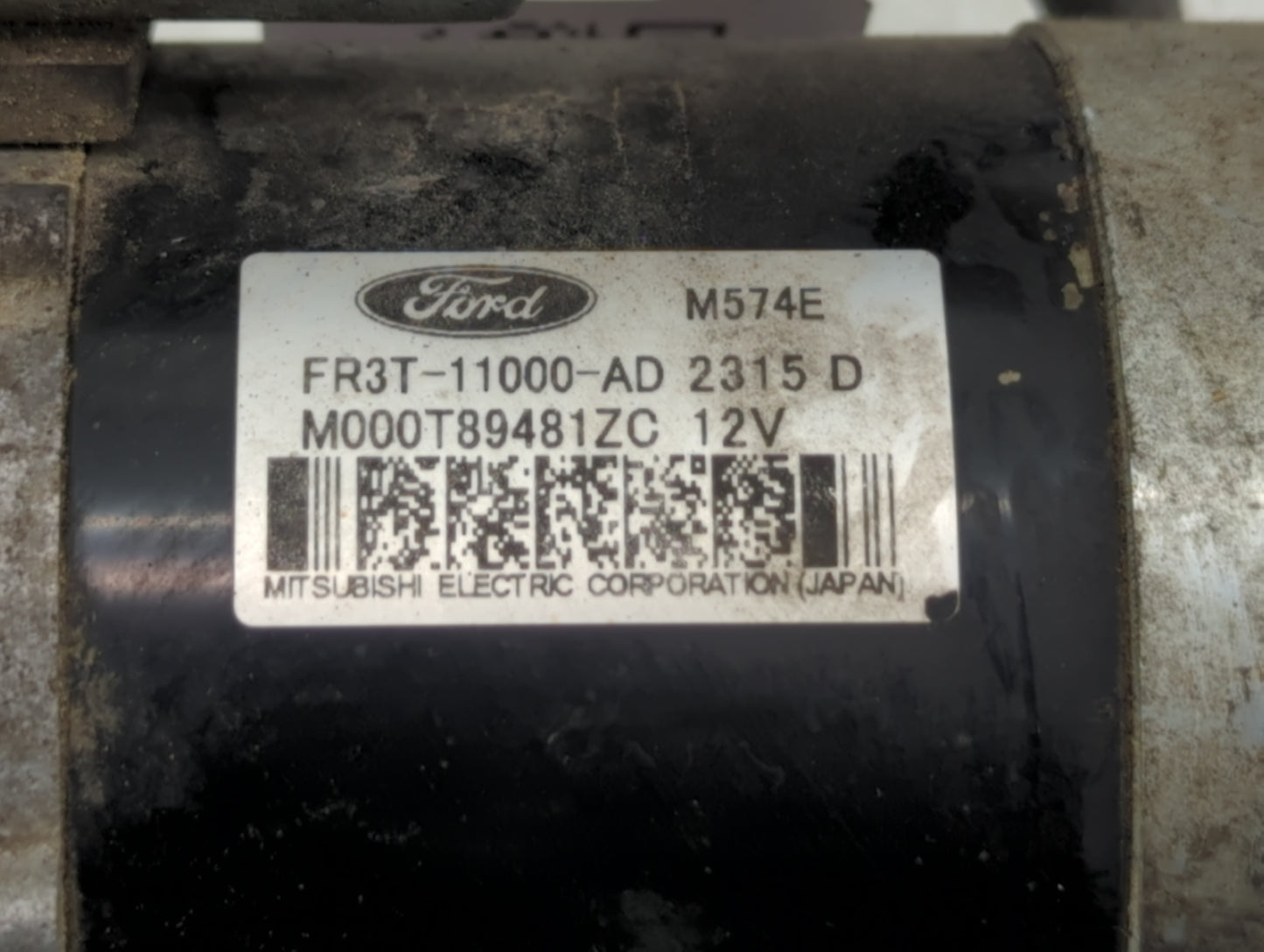2015-2017 Ford Mustang Car Starter Motor Solenoid OEM P/N:FR3T-11000-AD Fits Fits 2015 2016 2017 OEM Used Auto Parts - Oemus
