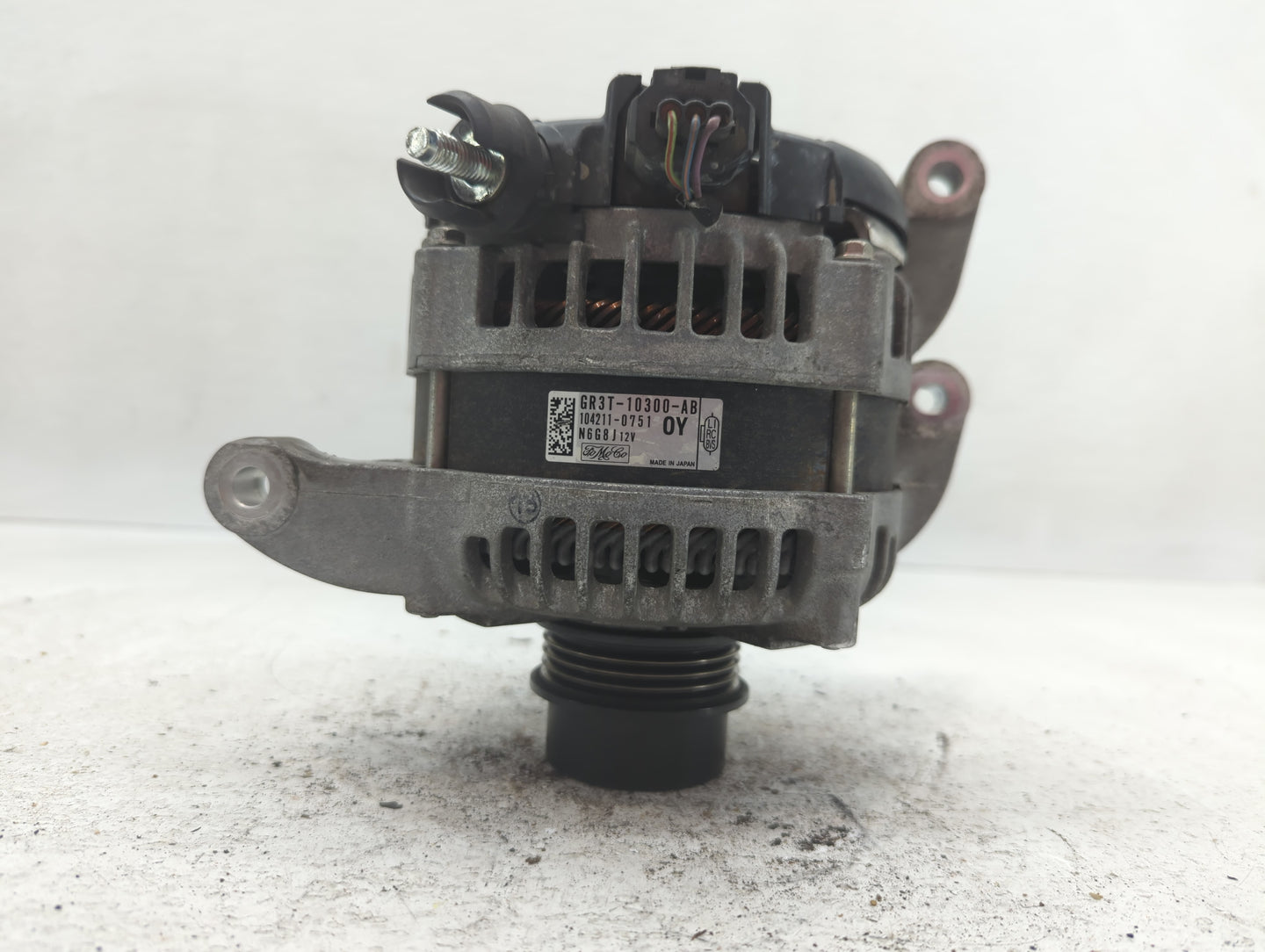 2016-2022 Ford Mustang Alternator Replacement Generator Charging Assembly Engine OEM P/N:104211-0751 GR3T-10300-AB Fits OEM 