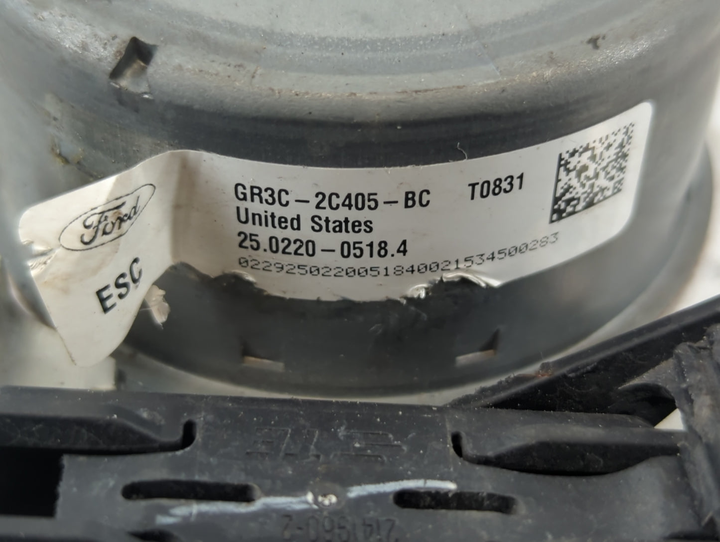 2015-2020 Ford Mustang ABS Pump Control Module Replacement P/N:GR3C-2C405-BC Fits Fits 2015 2016 2017 2018 2019 2020 OEM Use