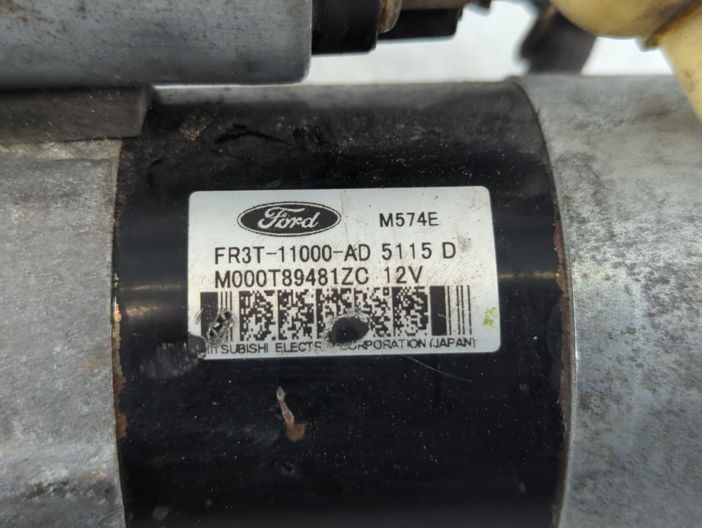 2015-2017 Ford Mustang Car Starter Motor Solenoid OEM P/N:M000T89481ZC FR3T-11000-AD Fits Fits 2015 2016 2017 OEM Used Auto 