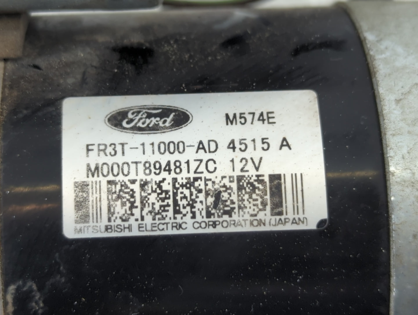 2015-2017 Ford Mustang Car Starter Motor Solenoid OEM P/N:M000T89481ZC FR3T-11000-AD Fits Fits 2015 2016 2017 OEM Used Auto 