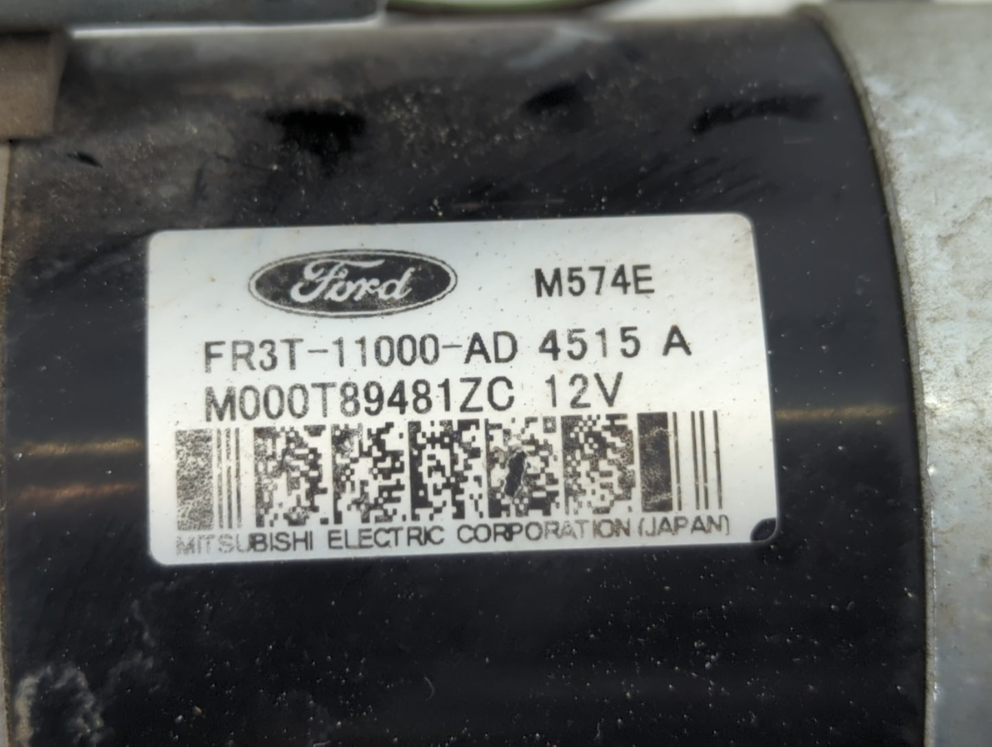 2015-2017 Ford Mustang Car Starter Motor Solenoid OEM P/N:M000T89481ZC FR3T-11000-AD Fits Fits 2015 2016 2017 OEM Used Auto 