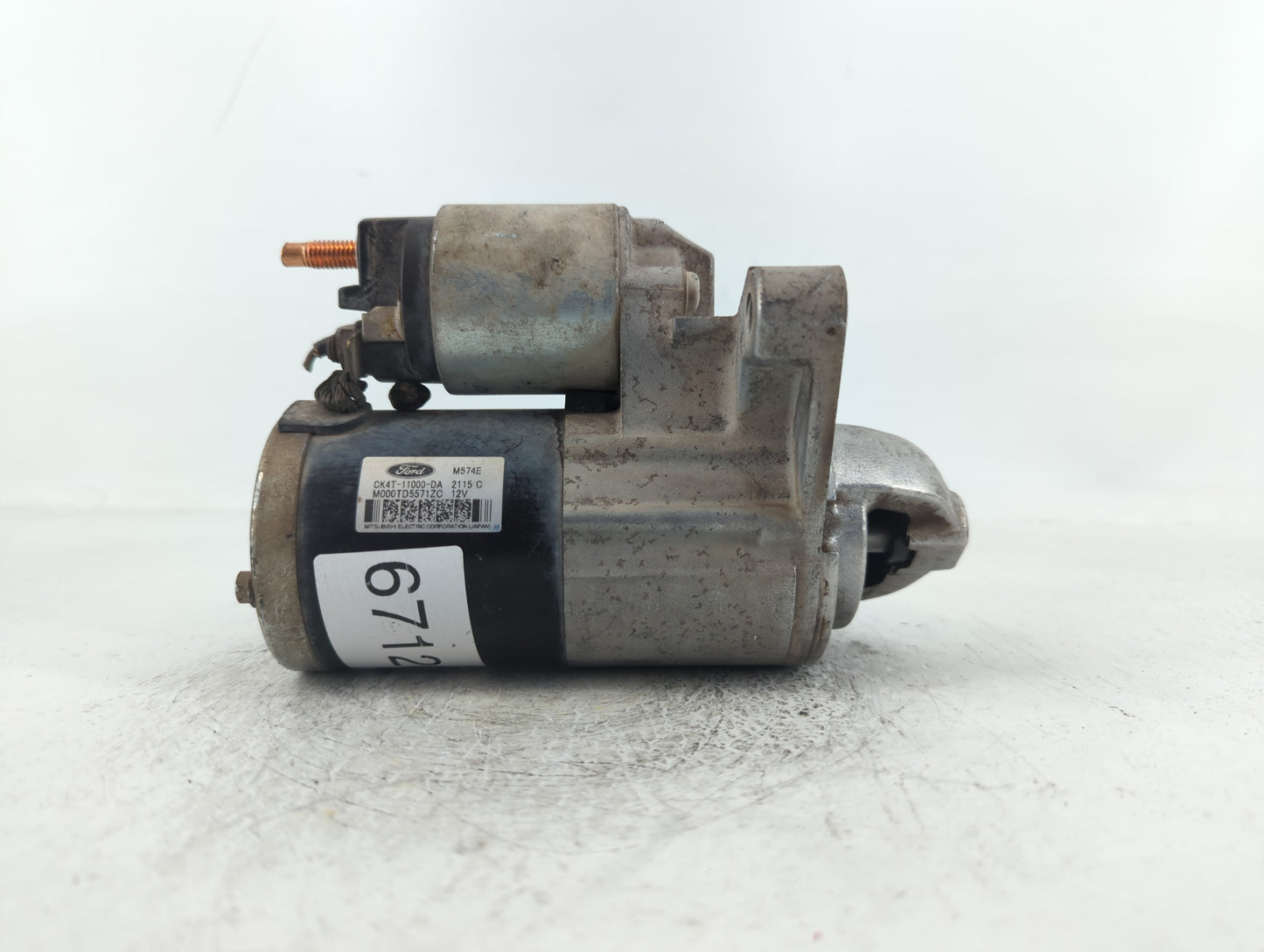 2015-2017 Ford Mustang Car Starter Motor Solenoid OEM P/N:2115 C CK4T-11000-DA Fits Fits 2015 2016 2017 2018 2019 2020 OEM U
