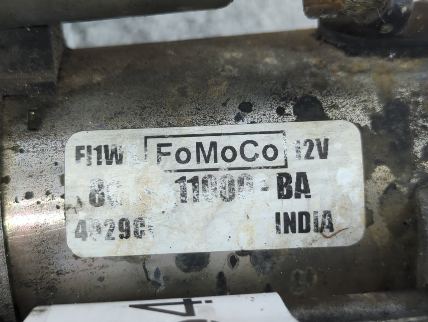 2015-2017 Ford Mustang Car Starter Motor Solenoid OEM P/N:11000-BA Fits Fits 2015 2016 2017 2018 2019 2020 OEM Used Auto Par