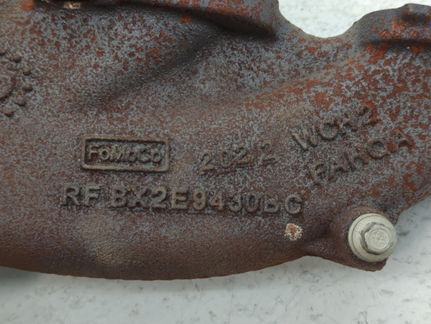 2011-2017 Ford Mustang Turbocharger Exhaust Manifold With Turbo Charger - Oemusedautoparts1.com