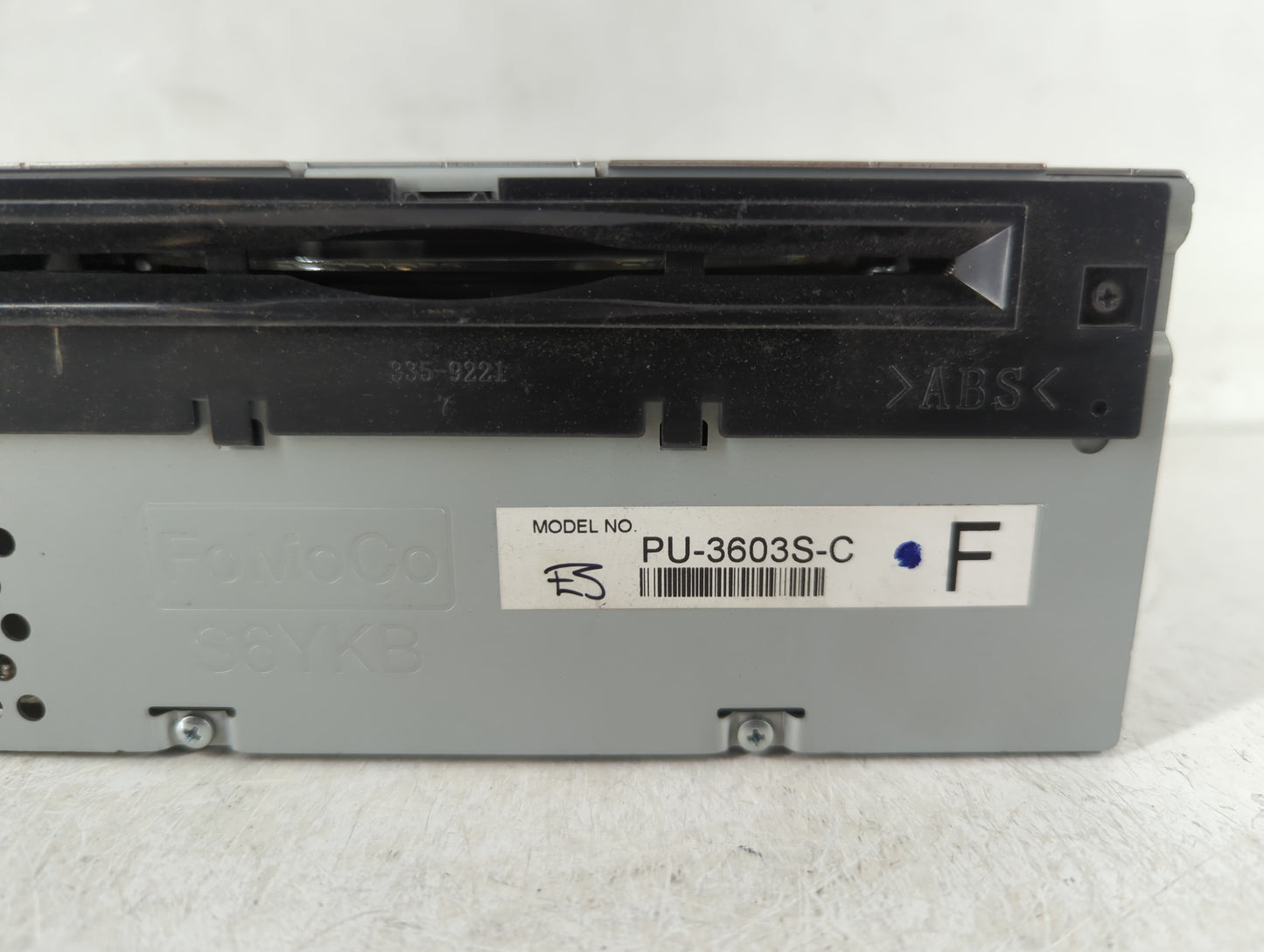 2016 Ford Mustang Radio AM FM Cd Player Receiver Replacement P/N:GR3T-19C107-DC Fits OEM Used Auto Parts - Oemusedautoparts1