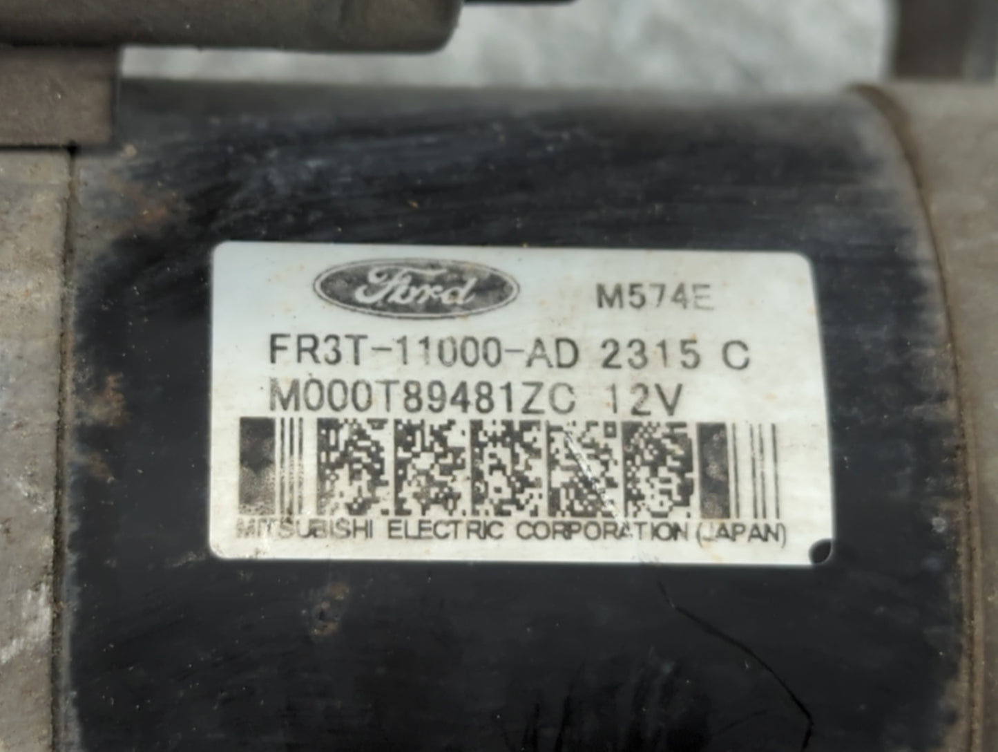 2015-2017 Ford Mustang Car Starter Motor Solenoid OEM P/N:M000T89481ZC FR3T-11000-AD Fits Fits 2015 2016 2017 OEM Used Auto 