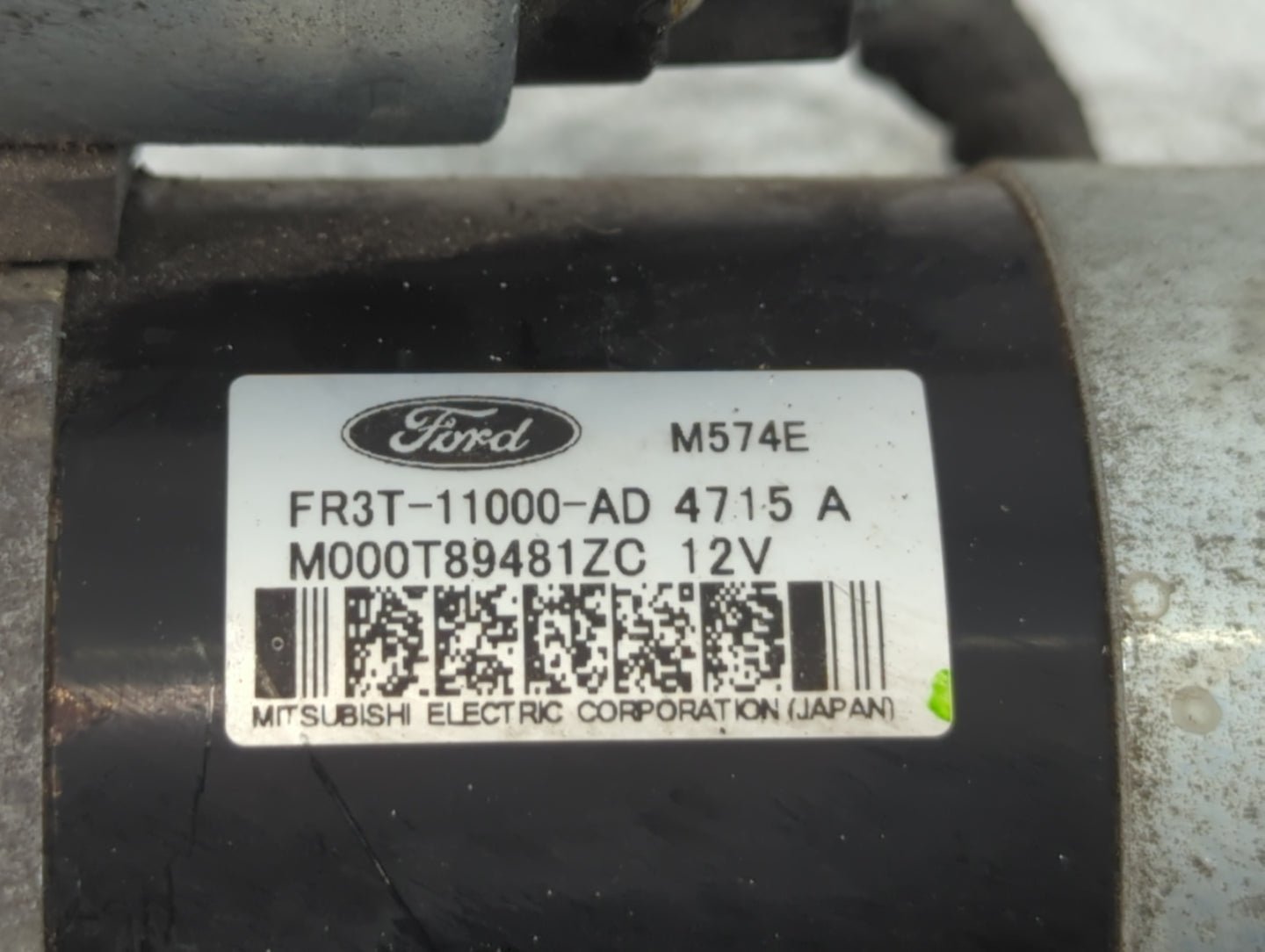 2015-2017 Ford Mustang Car Starter Motor Solenoid OEM P/N:FR3T-11000-AD Fits Fits 2015 2016 2017 OEM Used Auto Parts - Oemus