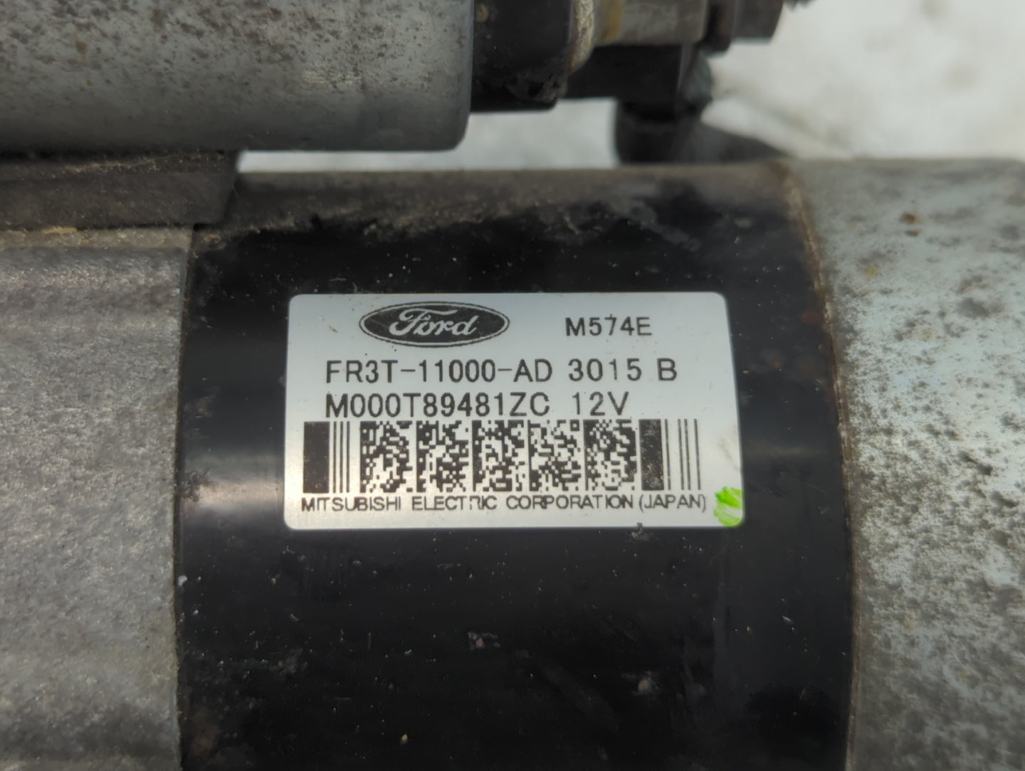 2015-2017 Ford Mustang Car Starter Motor Solenoid OEM P/N:M000T89481ZC FR3T-11000-AD Fits Fits 2015 2016 2017 OEM Used Auto 