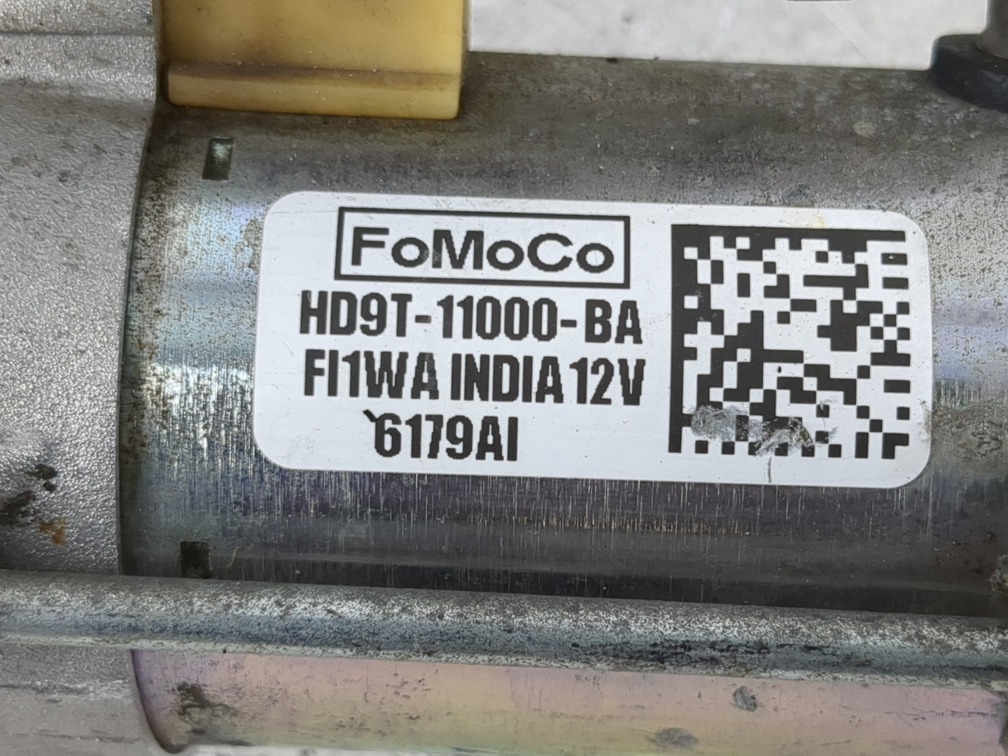 2008-2019 Ford Taurus Car Starter Motor Solenoid OEM P/N:HD9T-11000-BA Fits OEM Used Auto Parts - Oemusedautoparts1.com