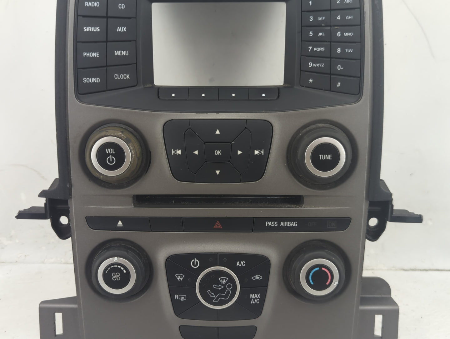 2014-2019 Ford Taurus Radio AM FM Cd Player Receiver Replacement P/N:EG1T-18A802-AB Fits Fits 2014 2015 2016 2017 2018 2019 