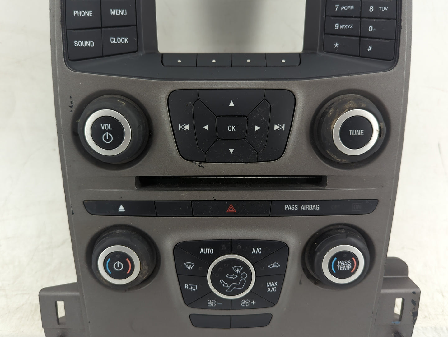 2015-2019 Ford Taurus Radio Control Panel - Oemusedautoparts1.com