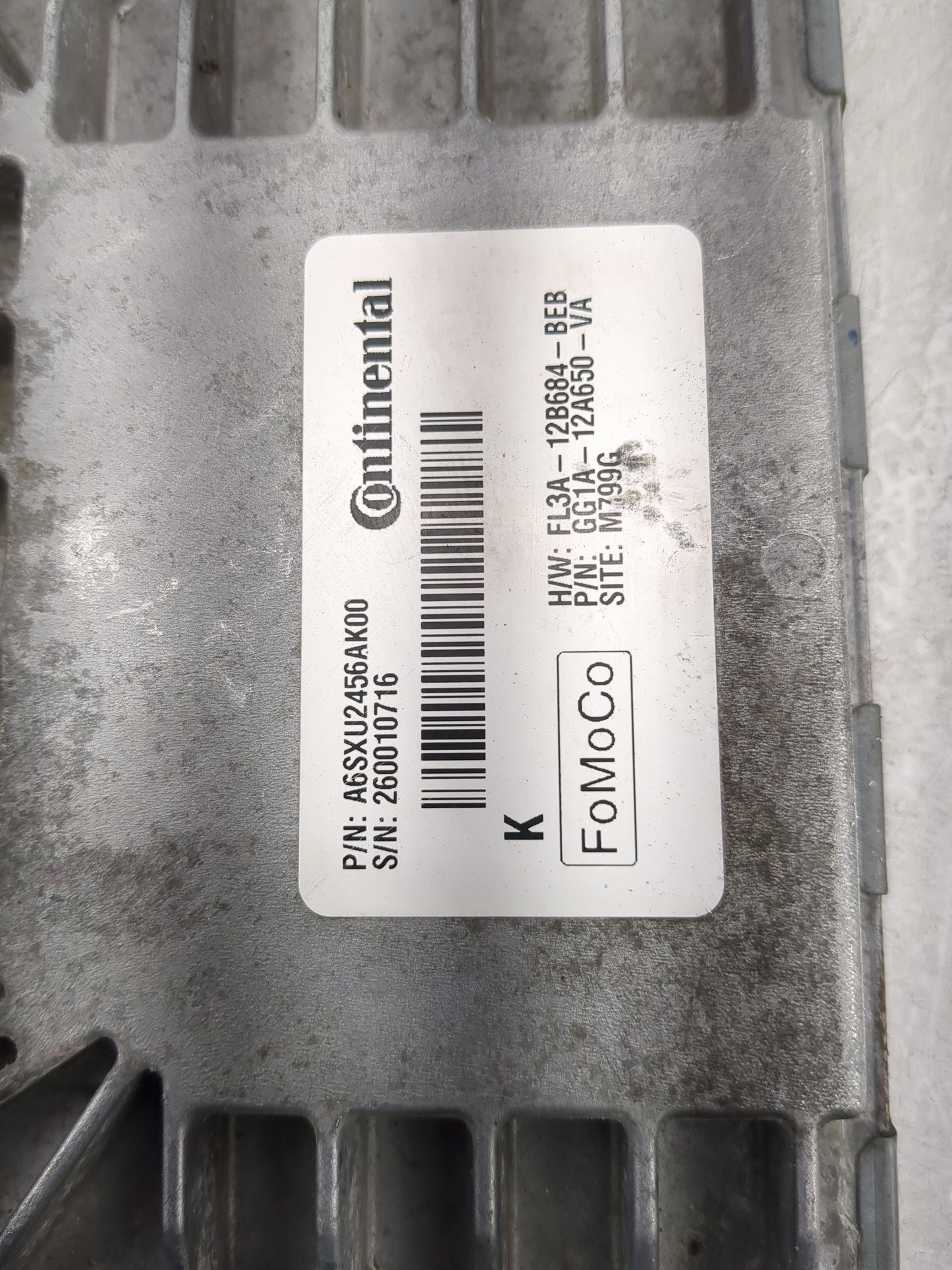 2016-2019 Ford Taurus PCM Engine Control Computer ECU ECM PCU OEM P/N:FL3A-12B684-BEB GG1A-12A650-VA Fits OEM Used Auto Part