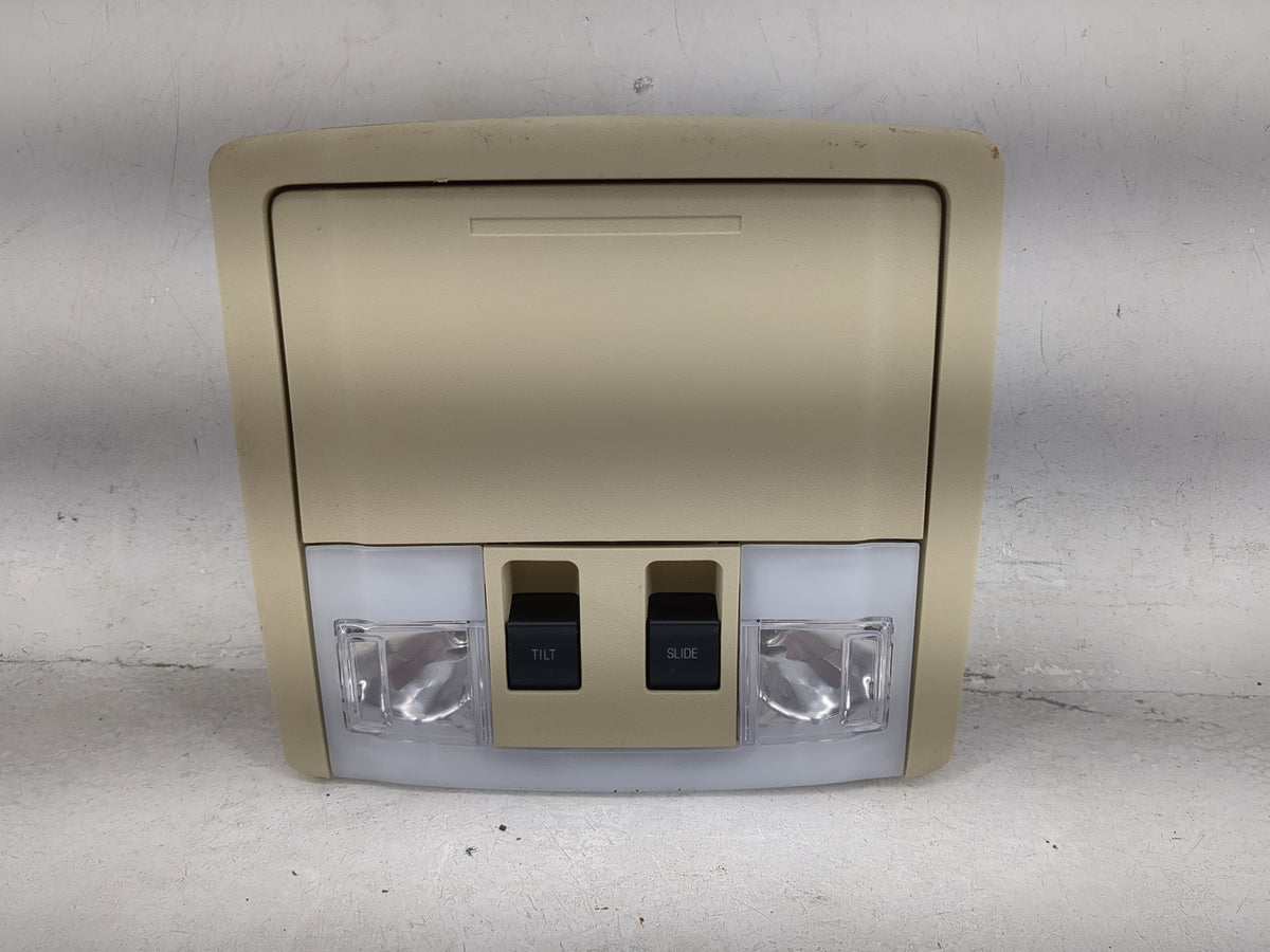 2013-2019 Ford Taurus Overhead Roof Console Tan - Oemusedautoparts1.com