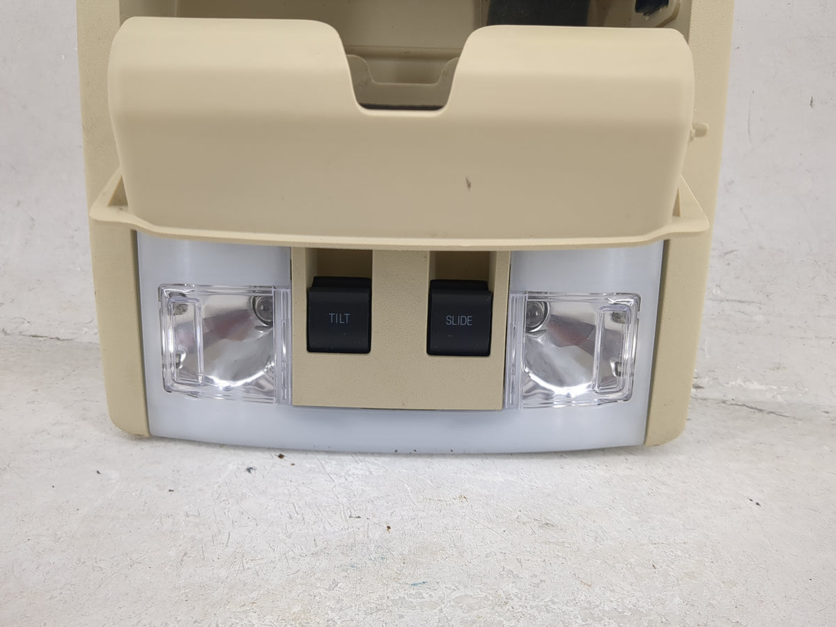 2013-2019 Ford Taurus Overhead Roof Console Tan - Oemusedautoparts1.com