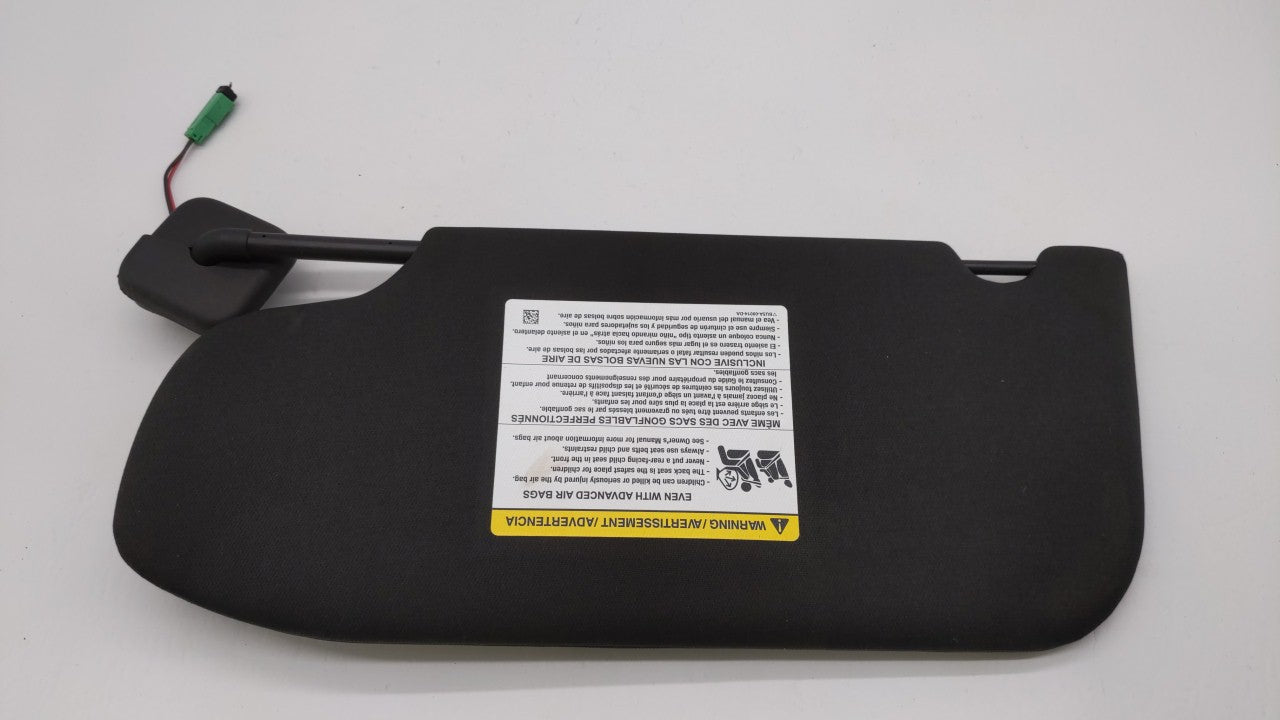 2013-2019 Ford Taurus Sun Visor Shade Replacement Passenger Right Mirror Fits OEM Used Auto Parts - Oemusedautoparts1.com