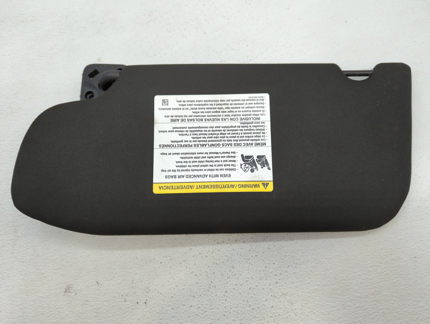 2013-2019 Ford Taurus Sun Visor Shade Replacement Passenger Right Mirror Fits OEM Used Auto Parts - Oemusedautoparts1.com