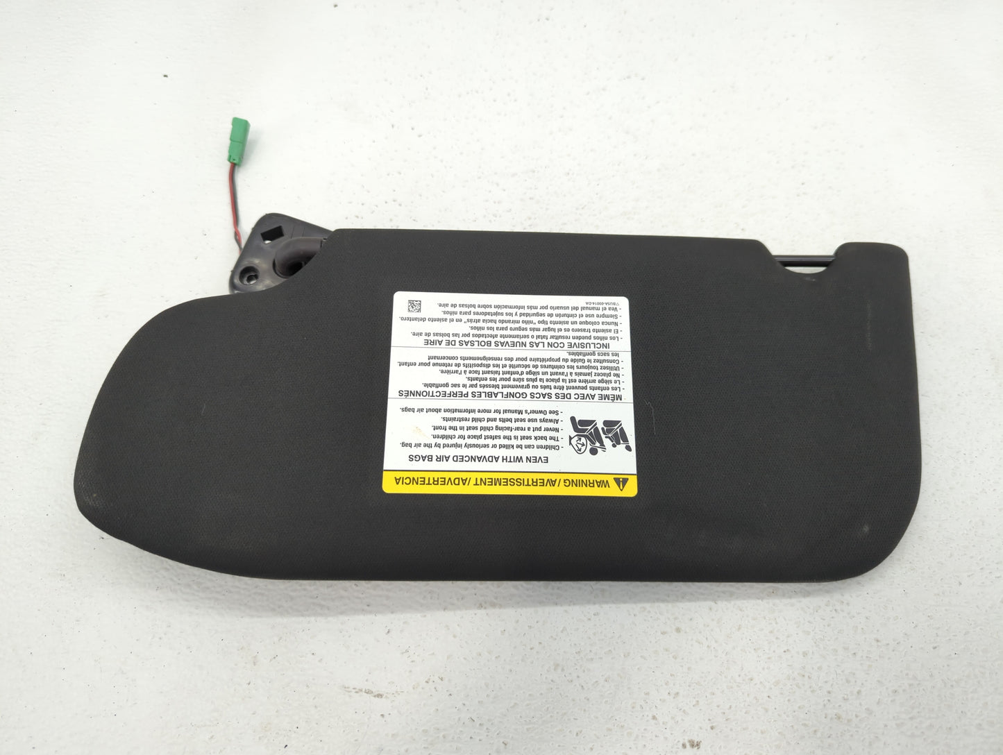 2013-2019 Ford Taurus Sun Visor Shade Replacement Passenger Right Mirror Fits OEM Used Auto Parts - Oemusedautoparts1.com