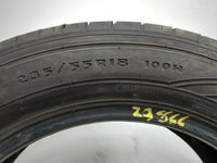 Used Tire 235/55R18 GOODYEAR ASSURANCE ALL SEASON 100H - Tread Depth 6/32 - Oemusedautoparts1.com