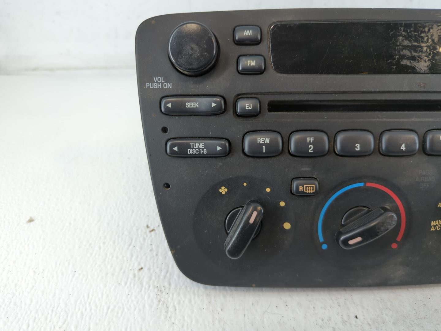 2014-2019 Ford Taurus Radio AM FM Cd Player Receiver Replacement P/N:4F1T-18C858-DC Fits Fits 2014 2015 2016 2017 2018 2019 