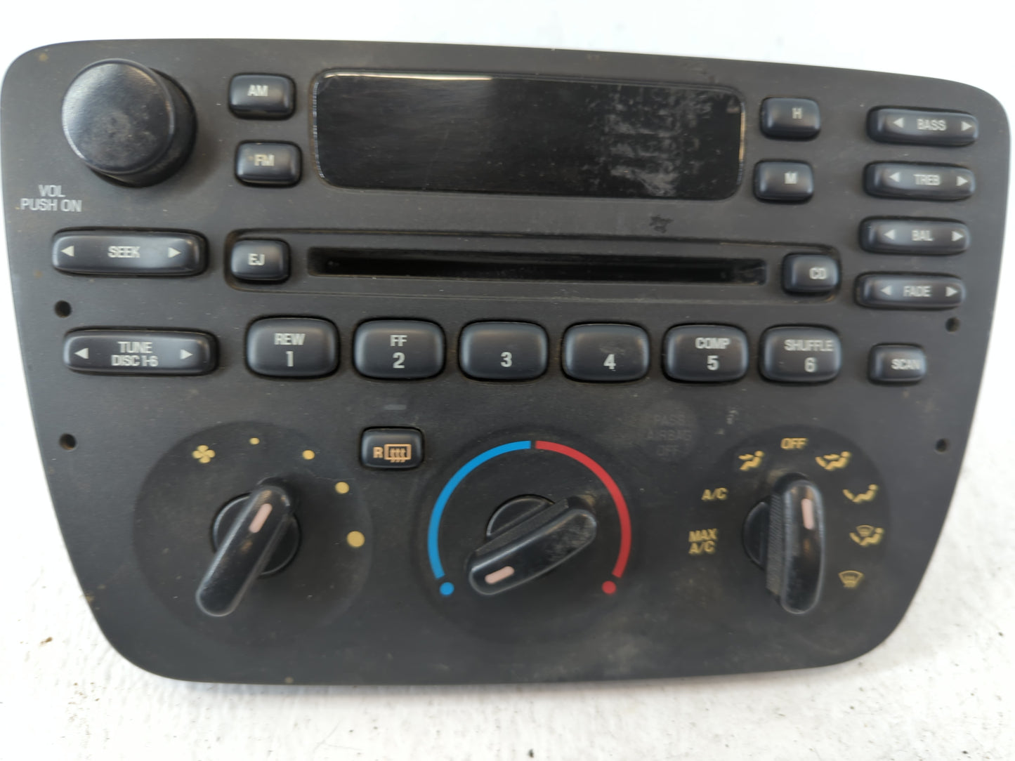 2014-2019 Ford Taurus Radio AM FM Cd Player Receiver Replacement P/N:4F1T-18C858-DC Fits Fits 2014 2015 2016 2017 2018 2019 