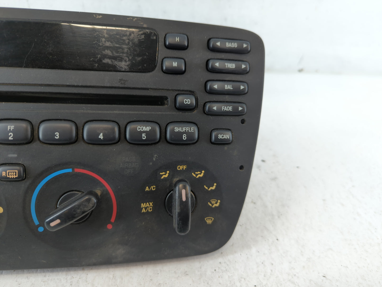 2014-2019 Ford Taurus Radio AM FM Cd Player Receiver Replacement P/N:4F1T-18C858-DC Fits Fits 2014 2015 2016 2017 2018 2019 