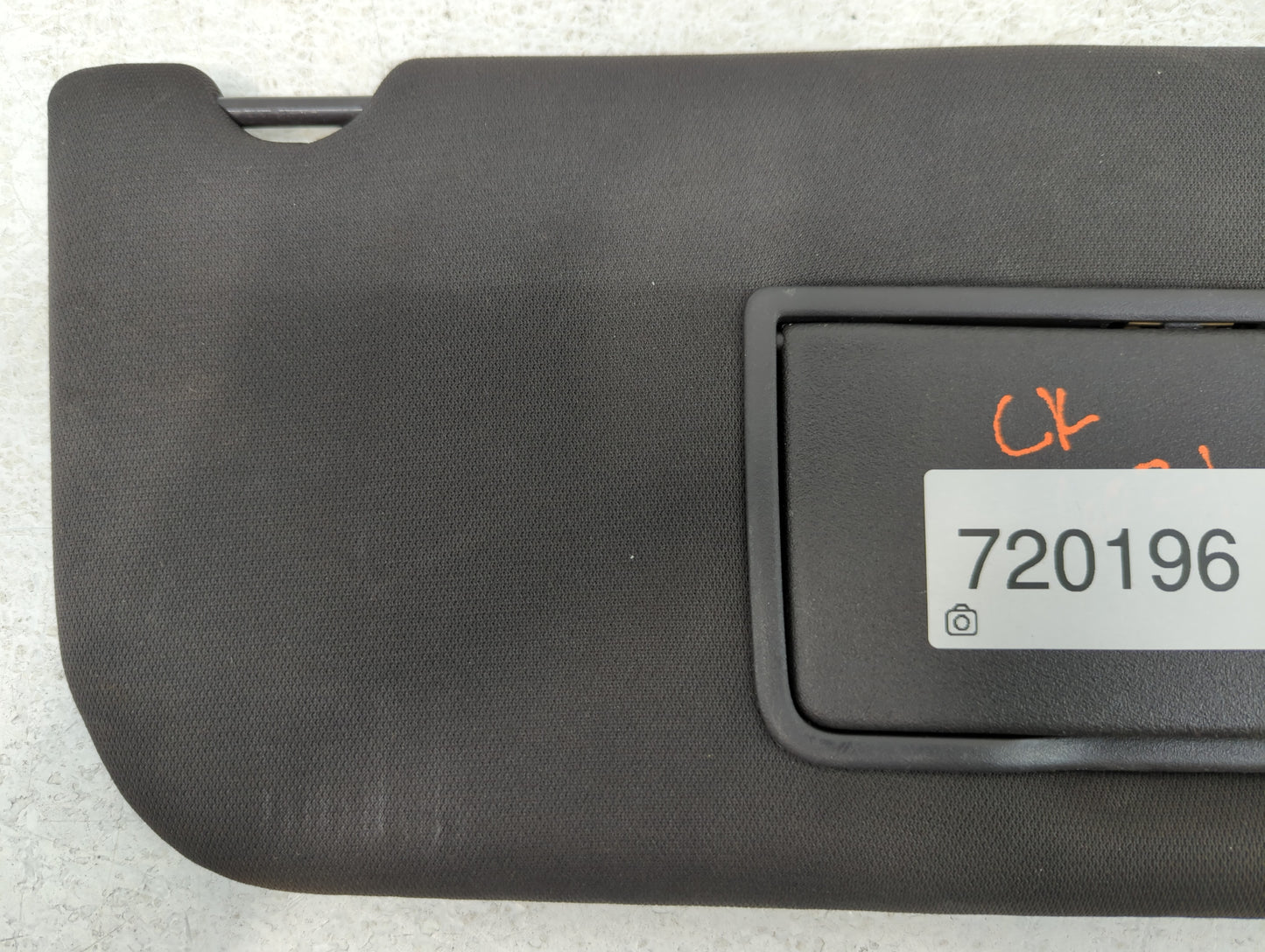 2013-2019 Ford Taurus Sun Visor Shade Replacement Passenger Right Mirror Fits OEM Used Auto Parts - Oemusedautoparts1.com