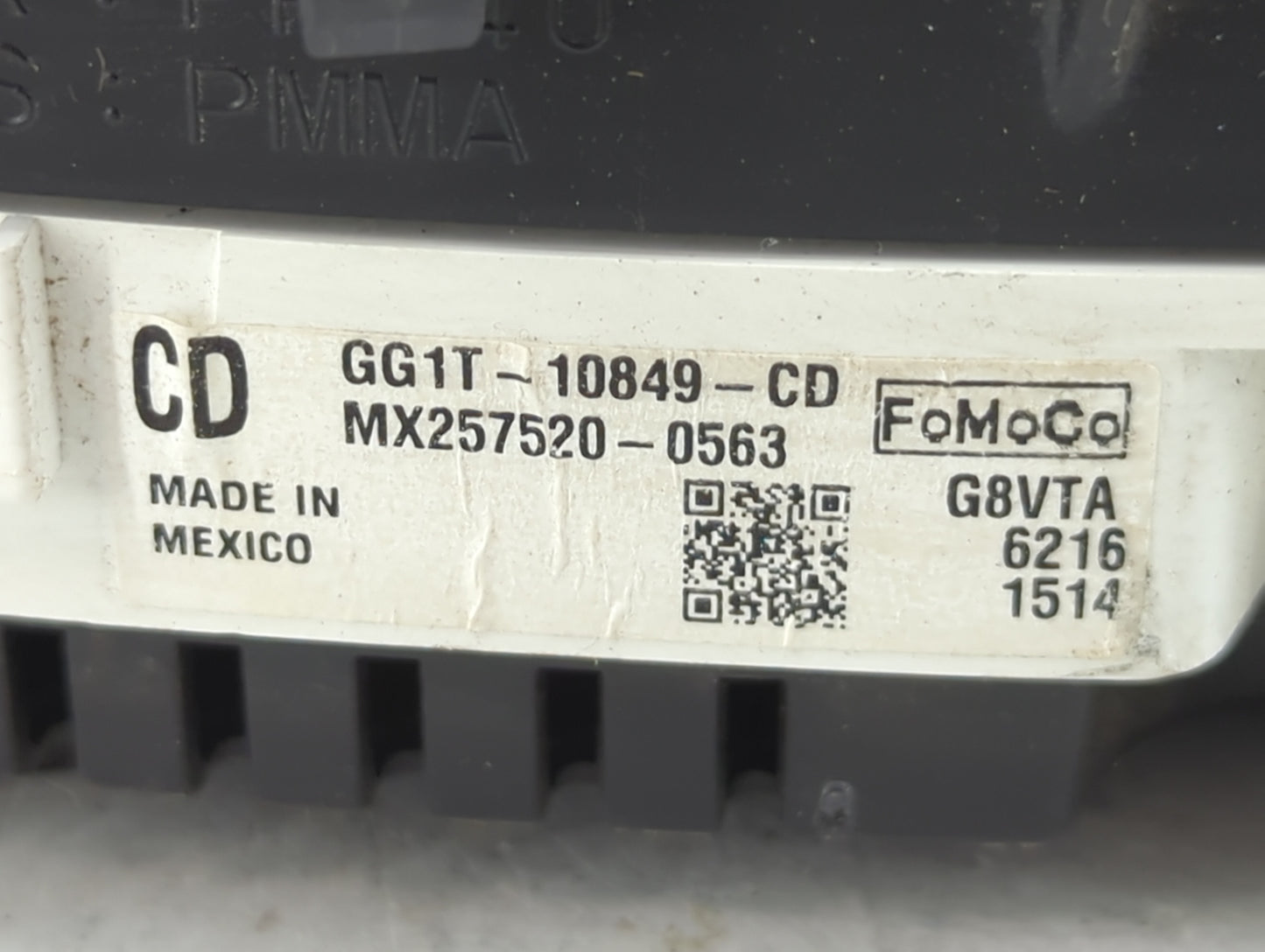 2016 Ford Taurus Instrument Cluster Speedometer Gauges Miles:100K Fits OEM Used Auto Parts - Oemusedautoparts1.com