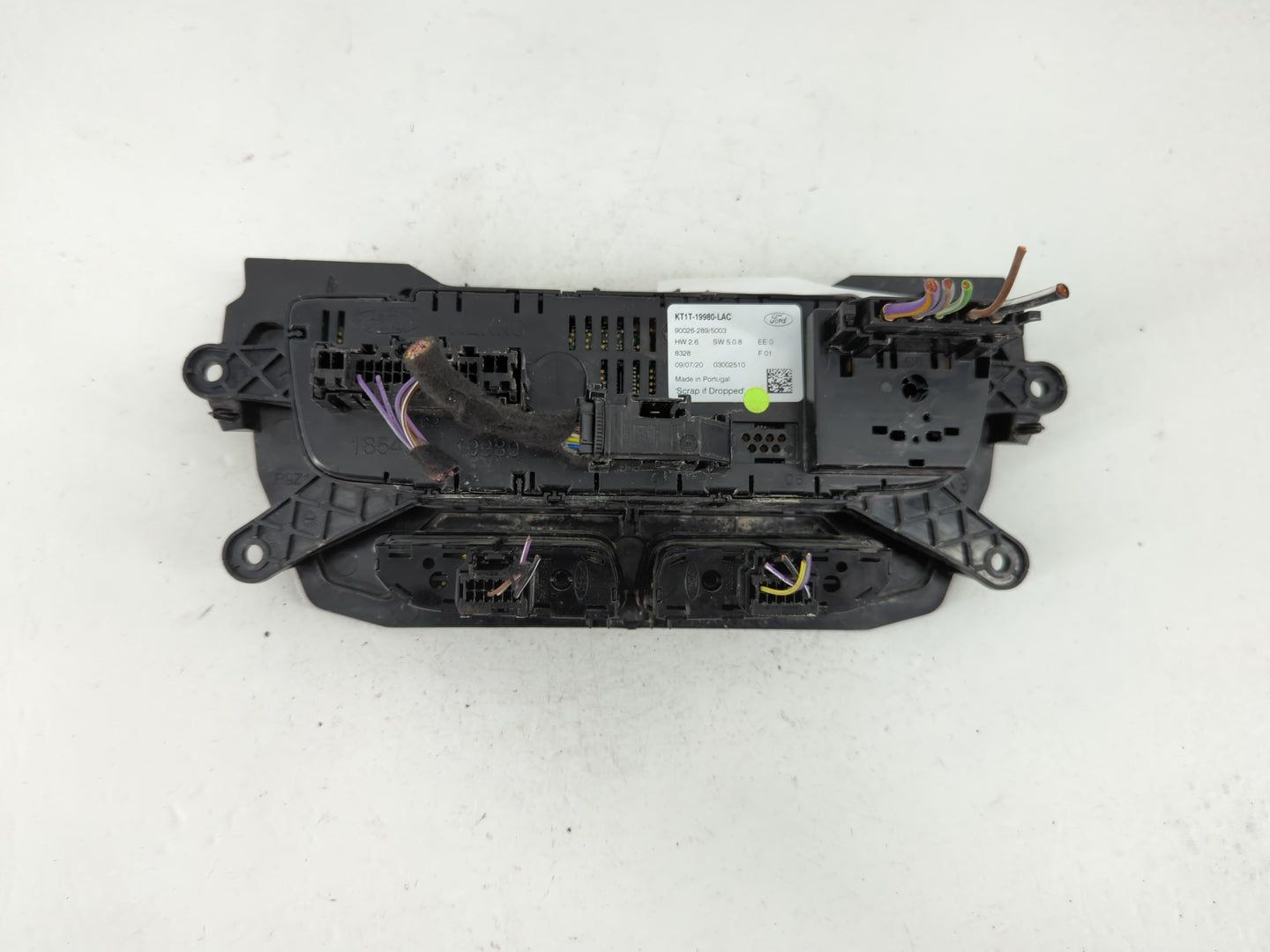 2016-2018 Ford Transit Climate Control Module Temperature AC/Heater Replacement P/N:KT1T-19980-LAC Fits Fits 2016 2017 2018 
