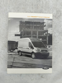2016 Ford Transit Owners Manual Book Guide P/N:GK3J19A321AA OEM Used Auto Parts - Oemusedautoparts1.com