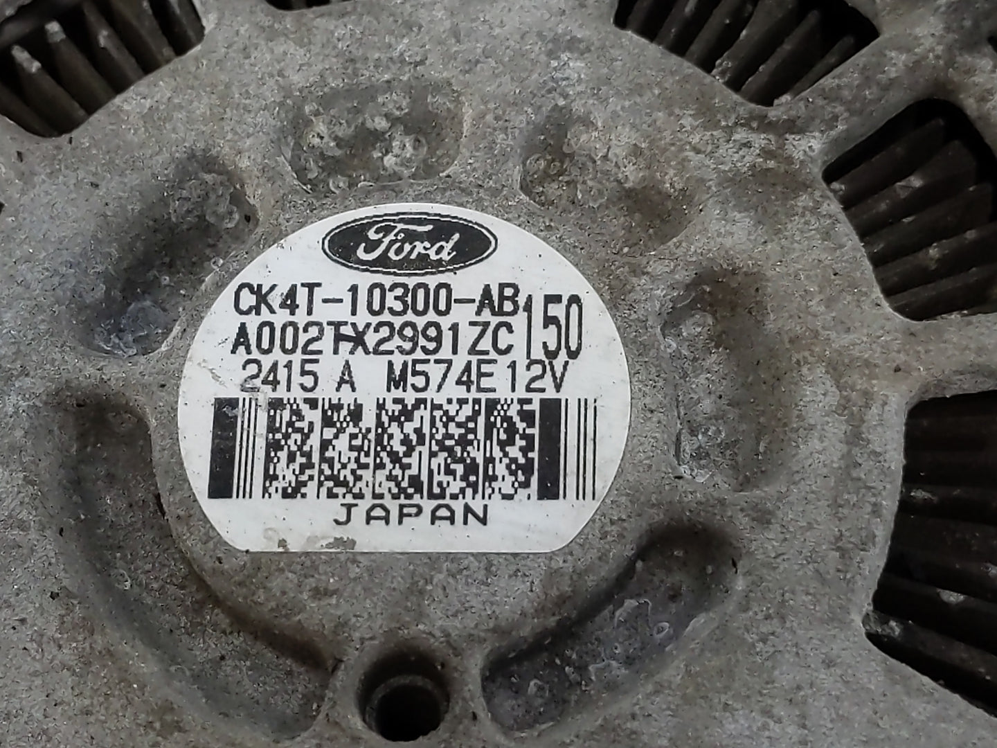 2015-2019 Ford Transit-150 Alternator Replacement Generator Charging Assembly Engine OEM P/N:CK4T-10300-AB Fits OEM Used Aut