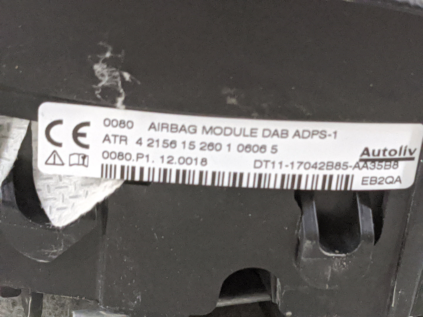2015-2019 Ford Transit-150 Air Bag Driver Left Steering Wheel Mounted - Oemusedautoparts1.com
