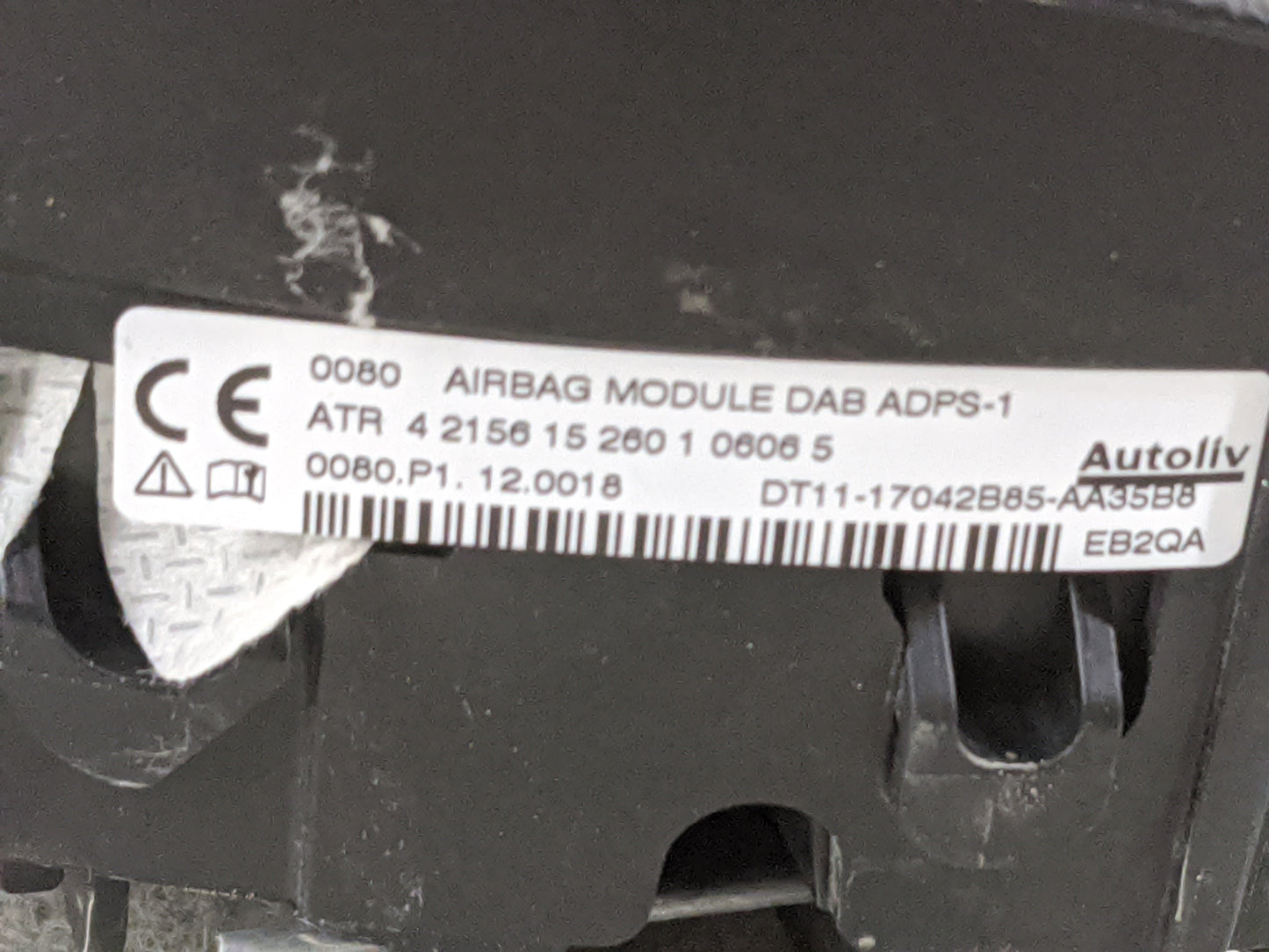 2015-2019 Ford Transit-150 Air Bag Driver Left Steering Wheel Mounted - Oemusedautoparts1.com