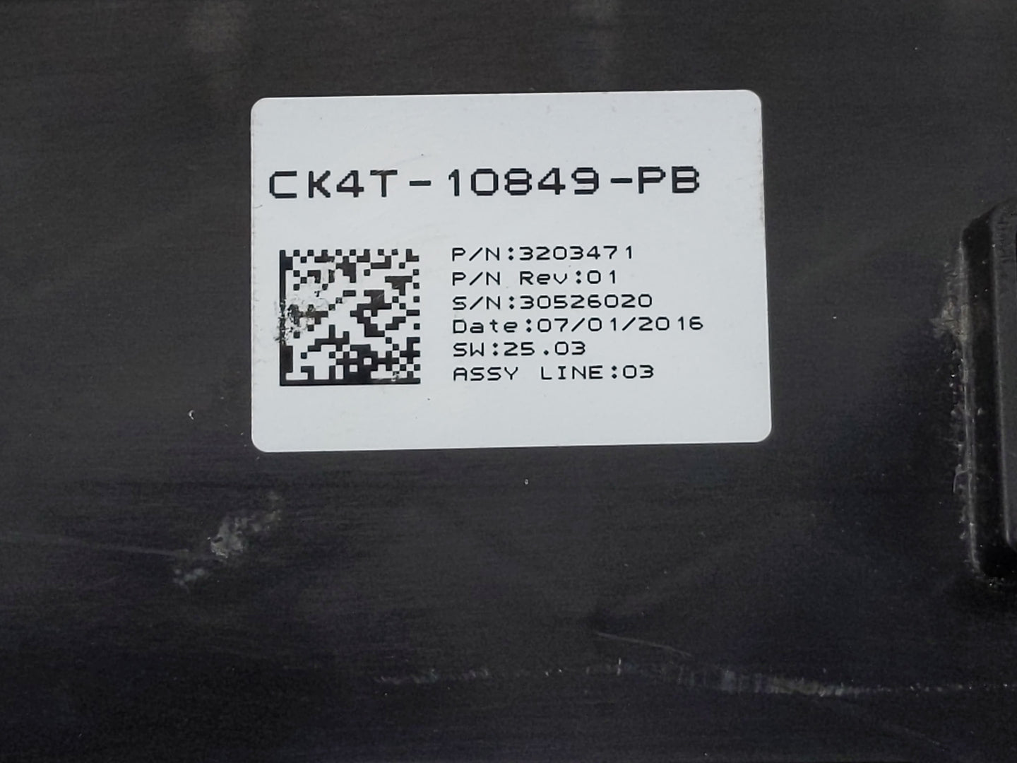 2015-2016 Ford Transit-250 Instrument Cluster Speedometer Gauges P/N:CK4T-10849-PB Fits Fits 2015 2016 OEM Used Auto Parts -
