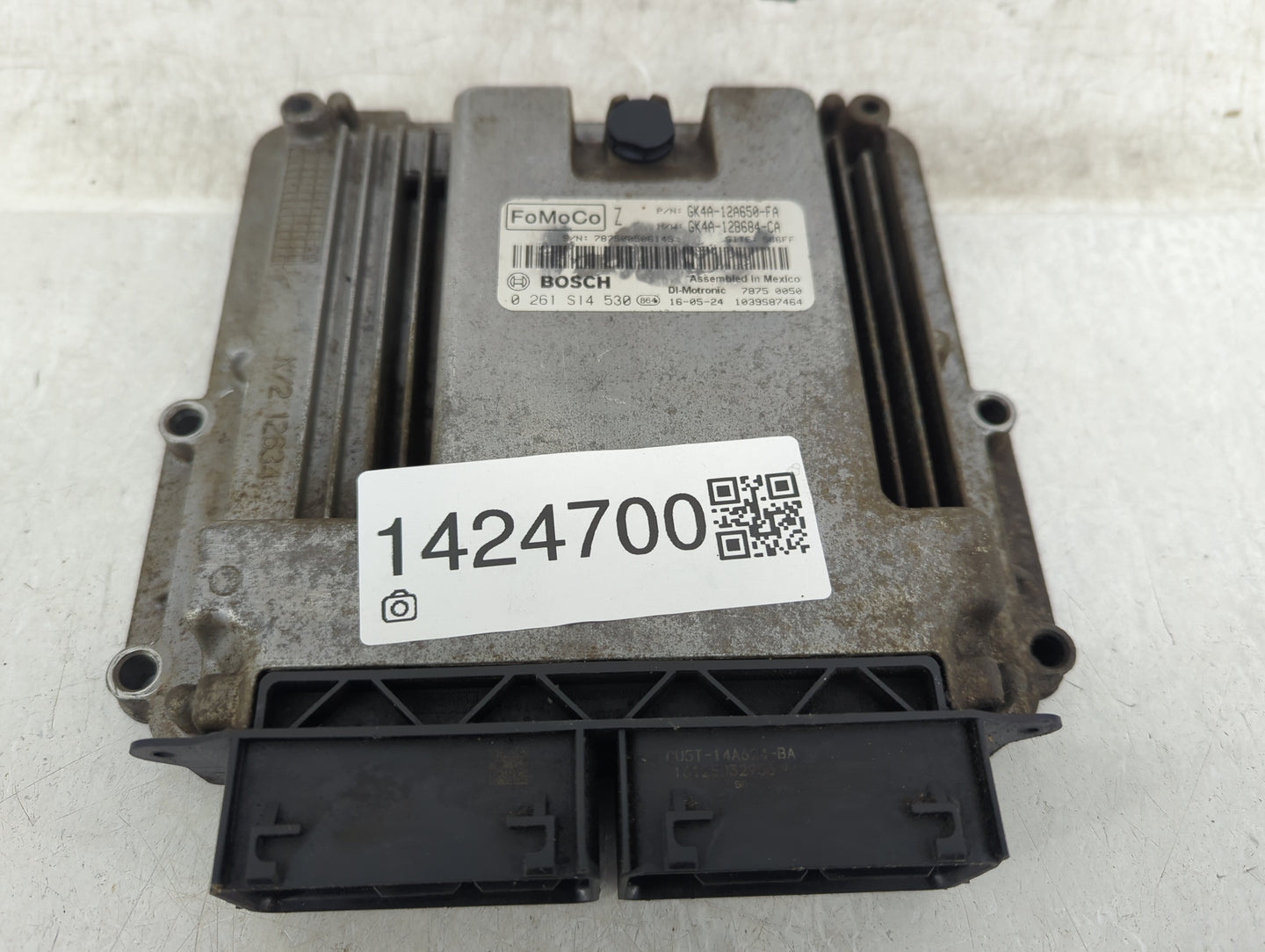 2016-2021 Ford Transit-250 PCM Engine Control Computer ECU ECM PCU OEM P/N:GK4A-12A650-FA 0 261 S14 530 Fits OEM Used Auto P