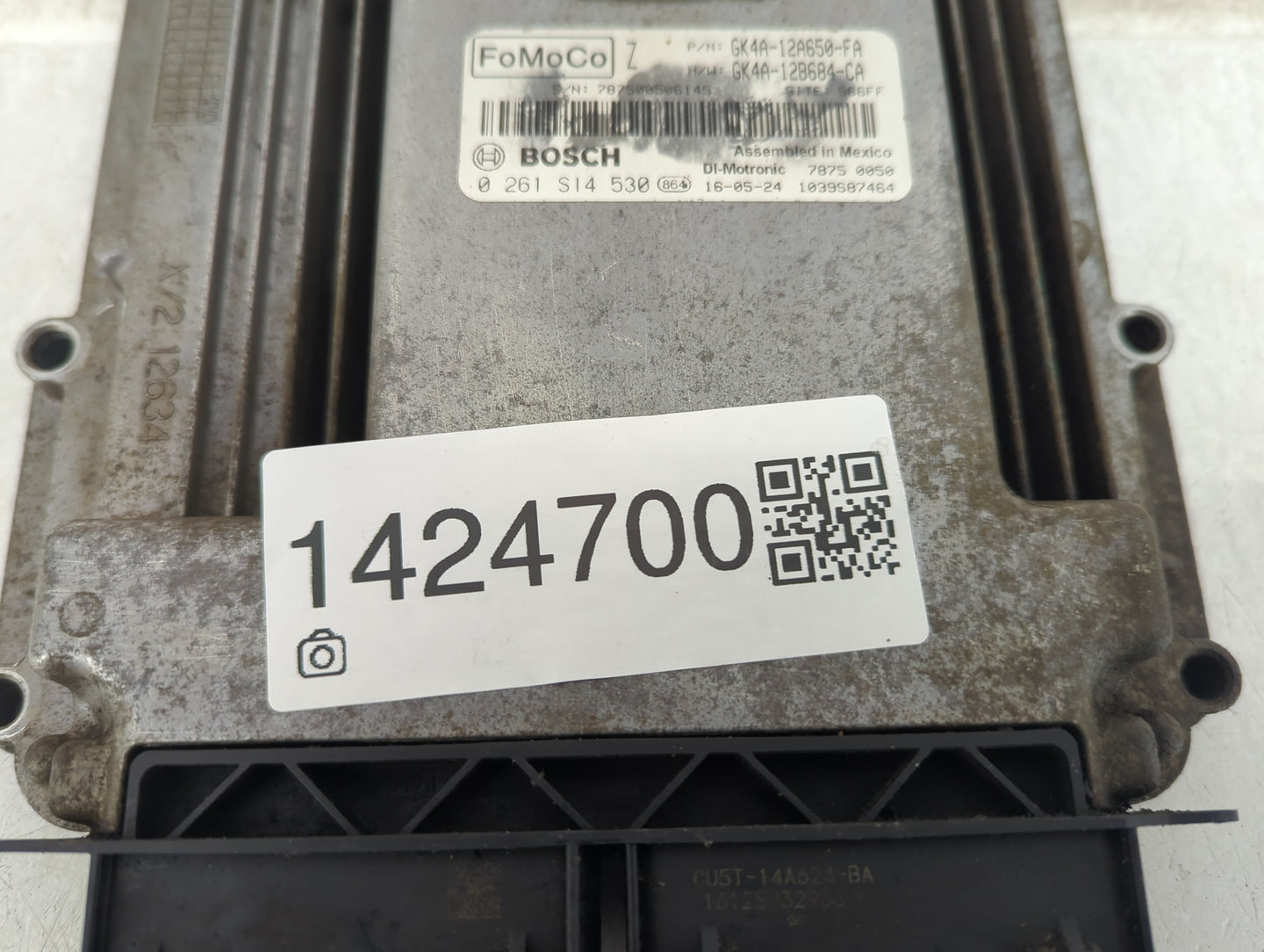 2016-2021 Ford Transit-250 PCM Engine Control Computer ECU ECM PCU OEM P/N:GK4A-12A650-FA 0 261 S14 530 Fits OEM Used Auto P