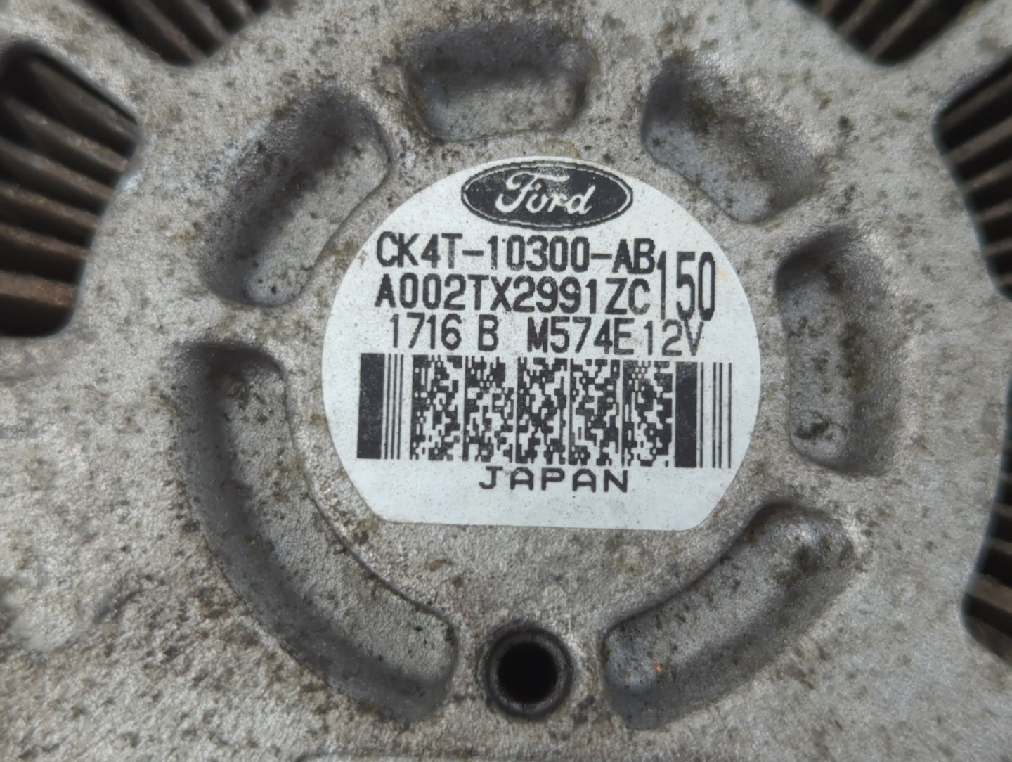 2015-2019 Ford Transit-250 Alternator Replacement Generator Charging Assembly Engine OEM P/N:A002TX2991ZC CK4T-10300-AB Fits