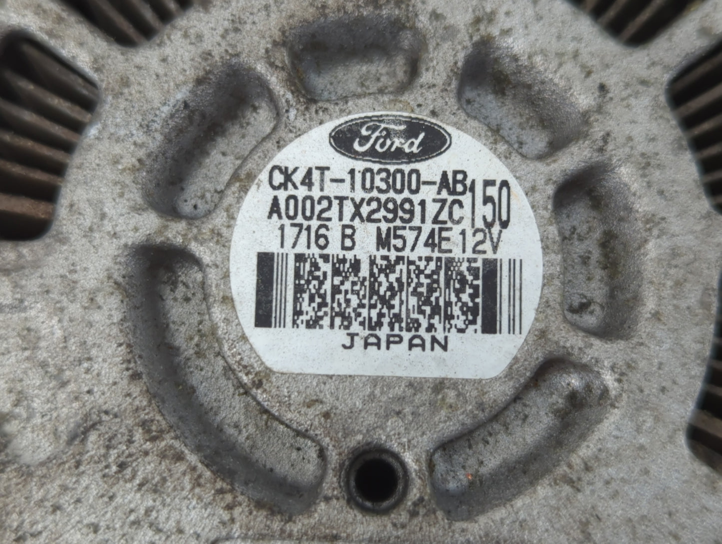 2015-2019 Ford Transit-250 Alternator Replacement Generator Charging Assembly Engine OEM P/N:A002TX2991ZC CK4T-10300-AB Fits