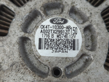 2015-2019 Ford Transit-250 Alternator Replacement Generator Charging Assembly Engine OEM P/N:A002TX2991ZC CK4T-10300-AB Fits OEM Used Auto Parts