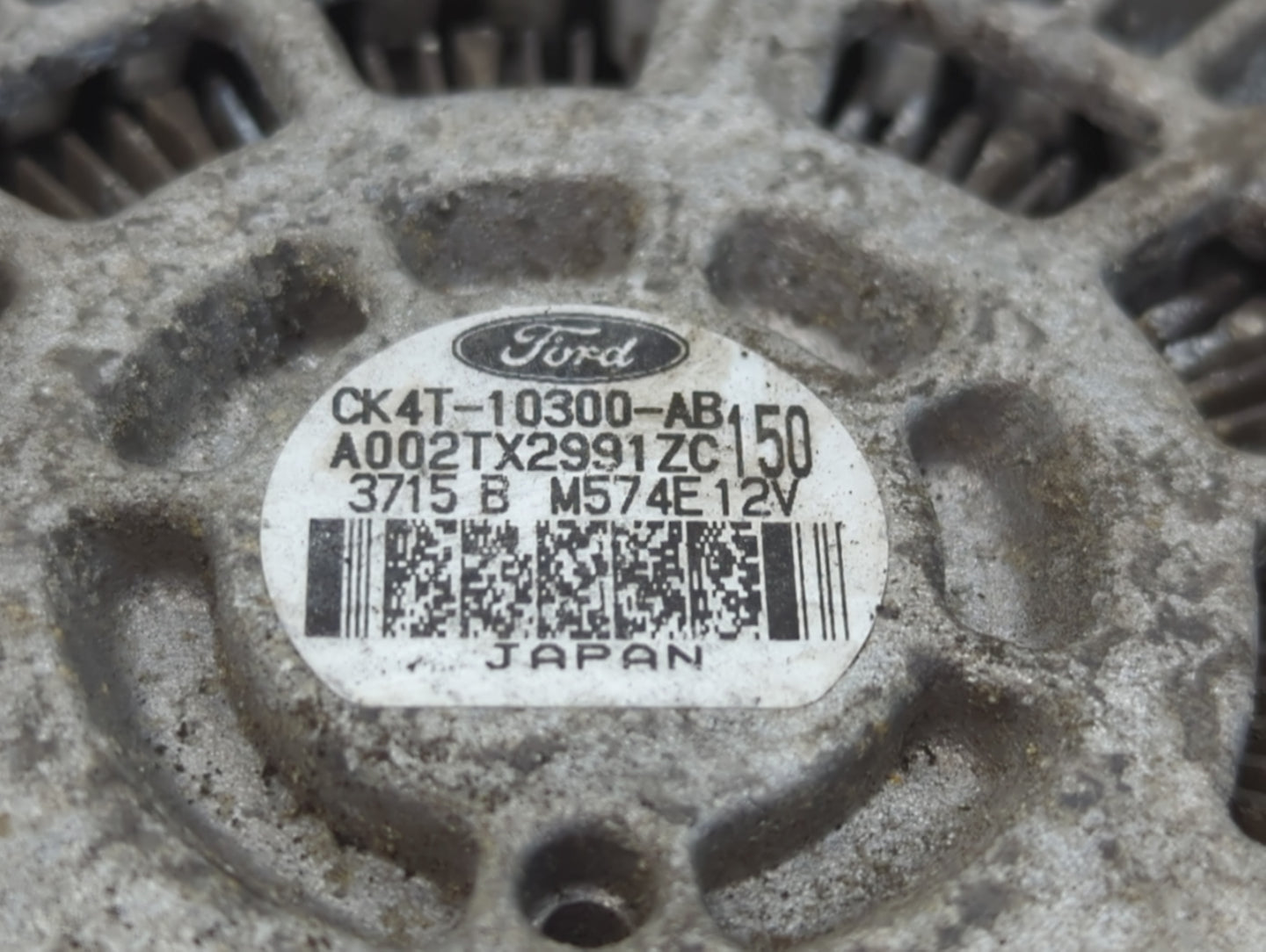 2015-2019 Ford Transit-250 Alternator Replacement Generator Charging Assembly Engine OEM P/N:CK4T-10300-AB Fits OEM Used Aut