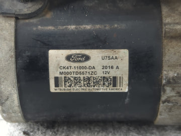 2015-2020 Ford Transit-250 Car Starter Motor Solenoid OEM P/N:M000TD5571ZC CK4T-11000-DA Fits Fits 2015 2016 2017 2018 2019 2020 OEM Used Auto Parts
