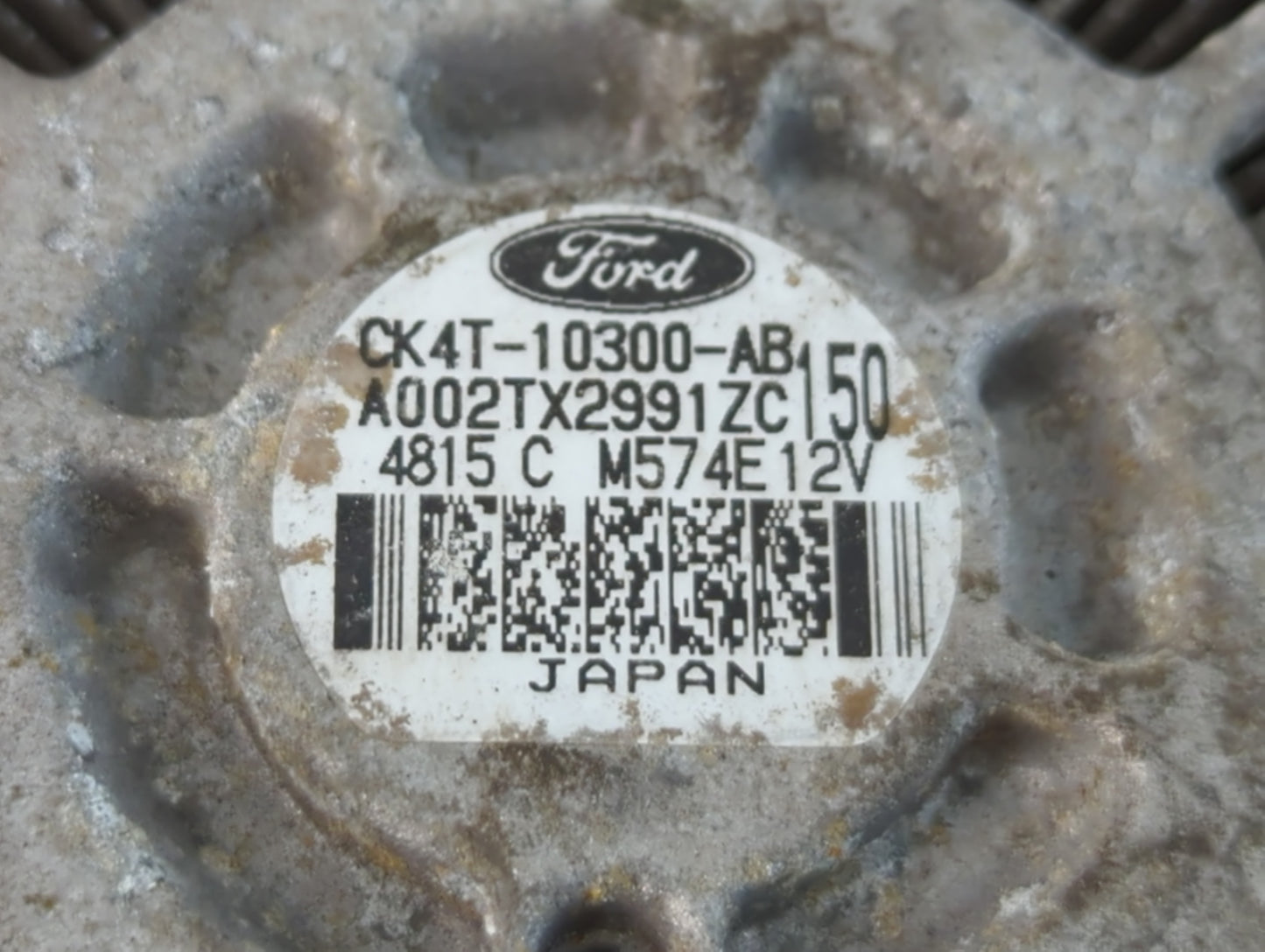 2015-2019 Ford Transit-250 Alternator Replacement Generator Charging Assembly Engine OEM P/N:CK4T-10300-AB Fits OEM Used Aut