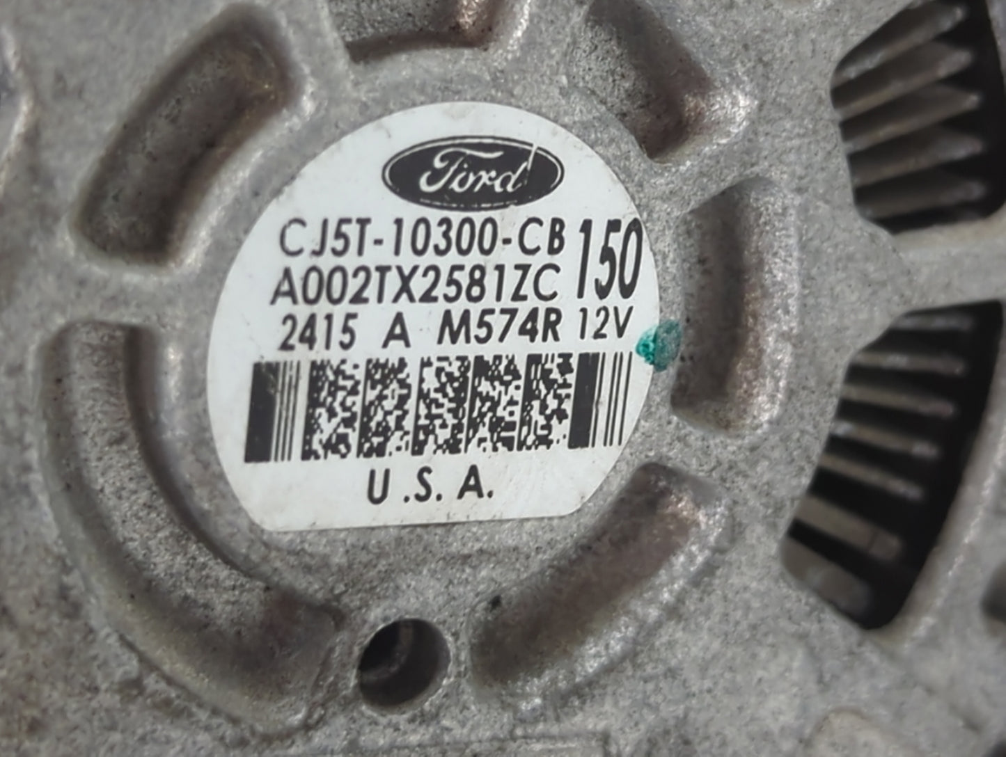 2014-2018 Ford Transit Alternator Replacement Generator Charging Assembly Engine OEM P/N:CJ5T-10300-CB Fits OEM Used Auto Pa