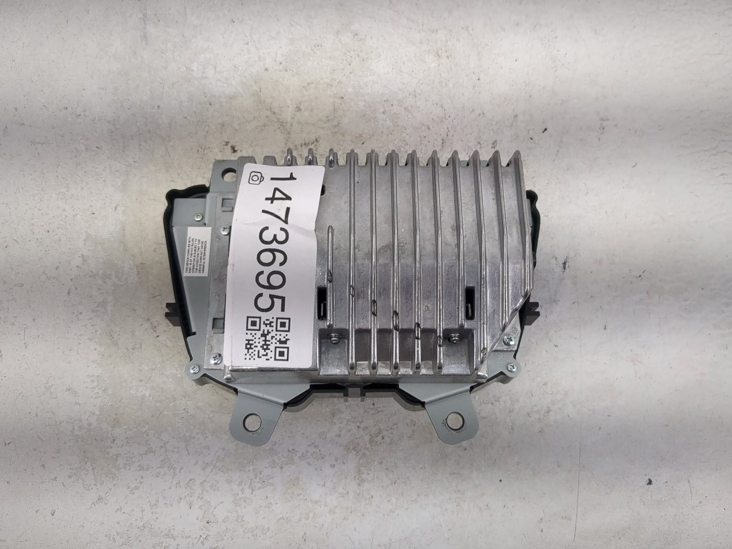 2016 Ford Transit 150 Radio AM FM Cd Player Receiver Replacement P/N:CK4T-18K810-AL RU-9495V-B Fits Fits 2017 2018 2019 OEM 