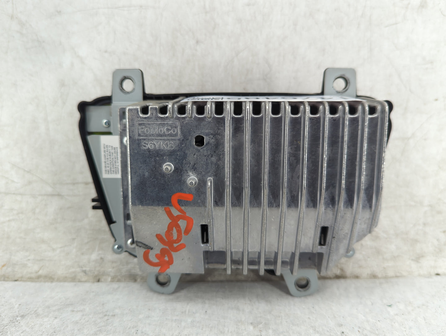 2016 Ford Transit 150 Radio AM FM Cd Player Receiver Replacement P/N:CK4T-18K810-AL Fits Fits 2017 2018 2019 OEM Used Auto P
