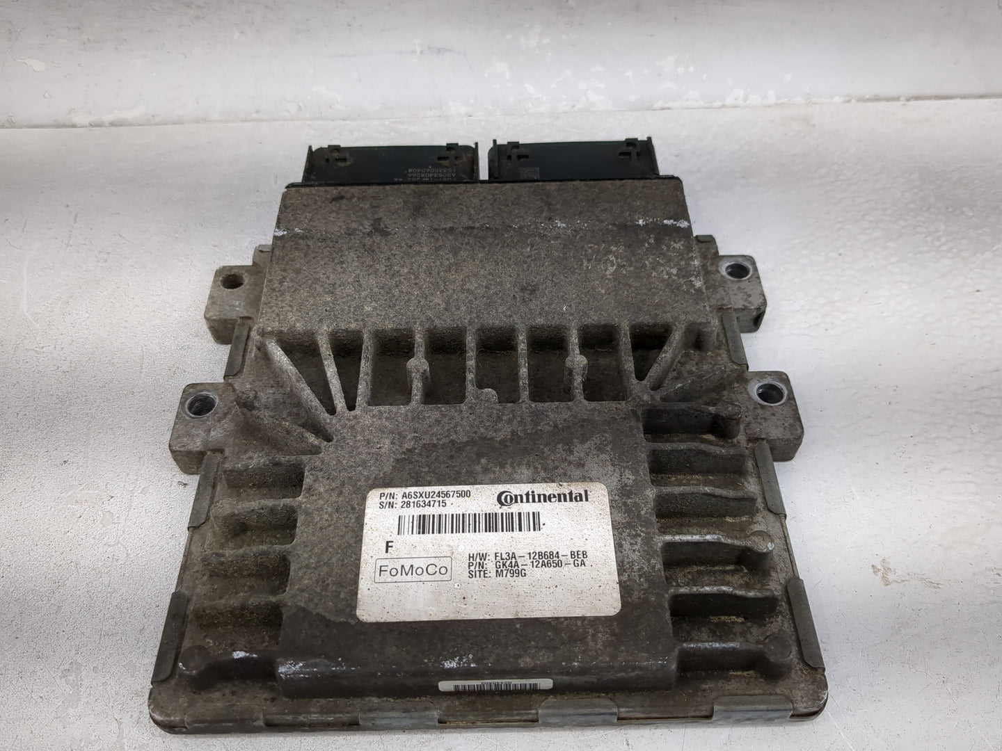 2016 Ford Transit 250 PCM Engine Control Computer ECU ECM PCU OEM P/N:A6SXU24567500 FL3A-12B684-BEB Fits Fits 2015 2017 2018