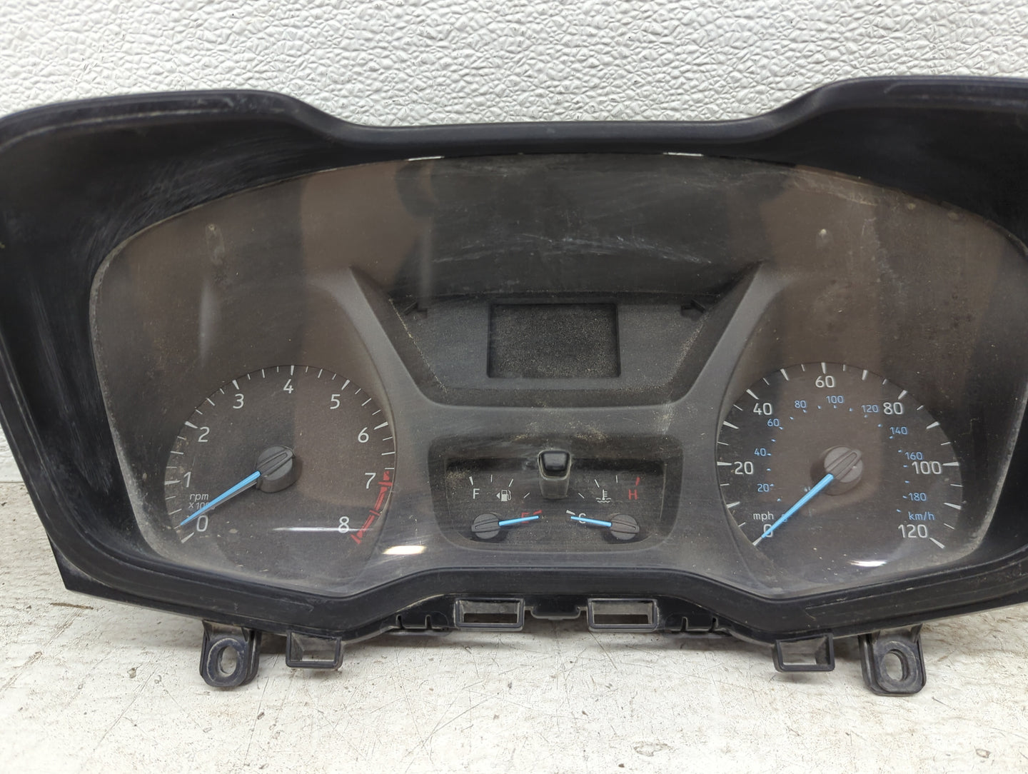 2016 Ford Transit 250 Instrument Cluster Speedometer Gauges P/N:CK4T-10849-PB 3203471, CK4T-14C026-HB Miles: Fits OEM Used A